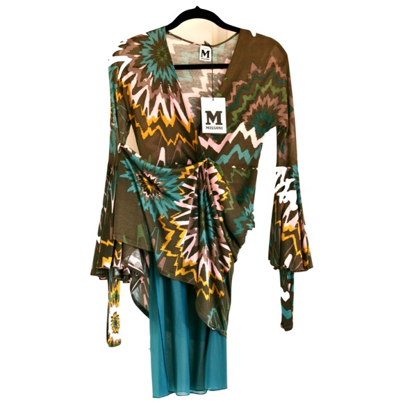 MISSONI Art Bell-Sleeve Dana Dress - Picture 9 of 13